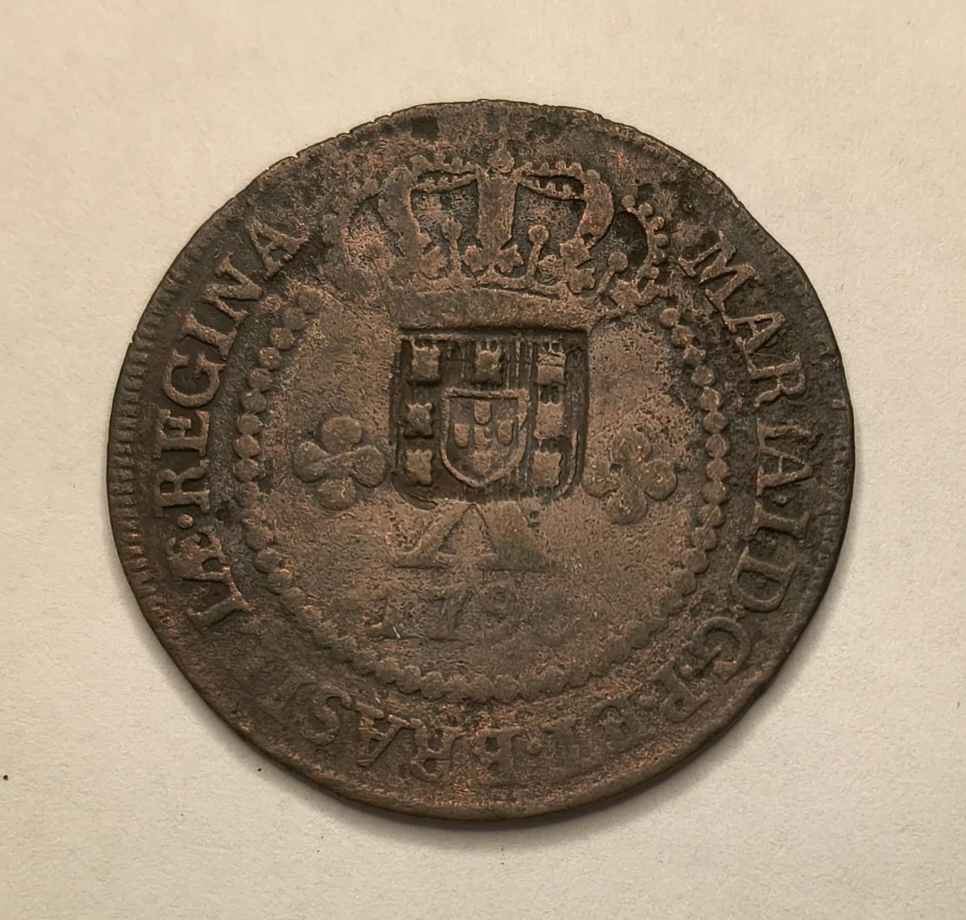 C306 - X REIS 1790 COROA BAIXA - BC/MBC.