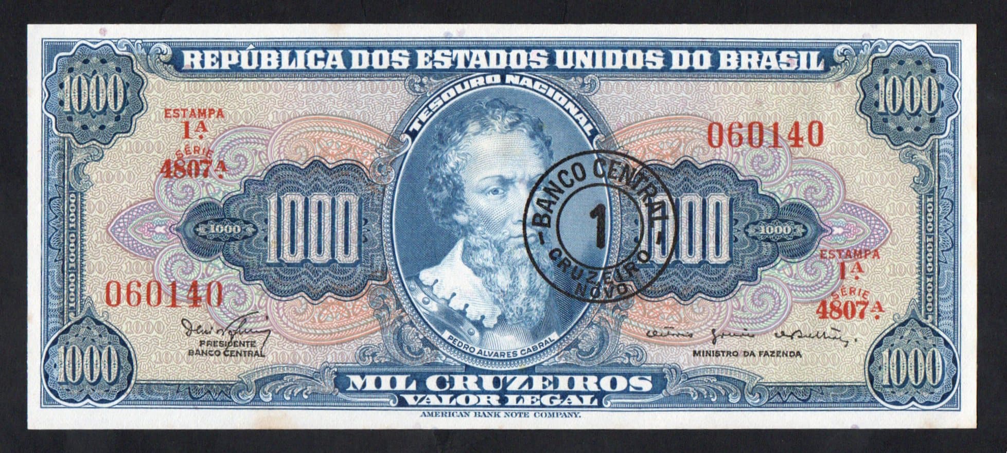 C121 - 1 CRUZEIRO NOVO - 1967