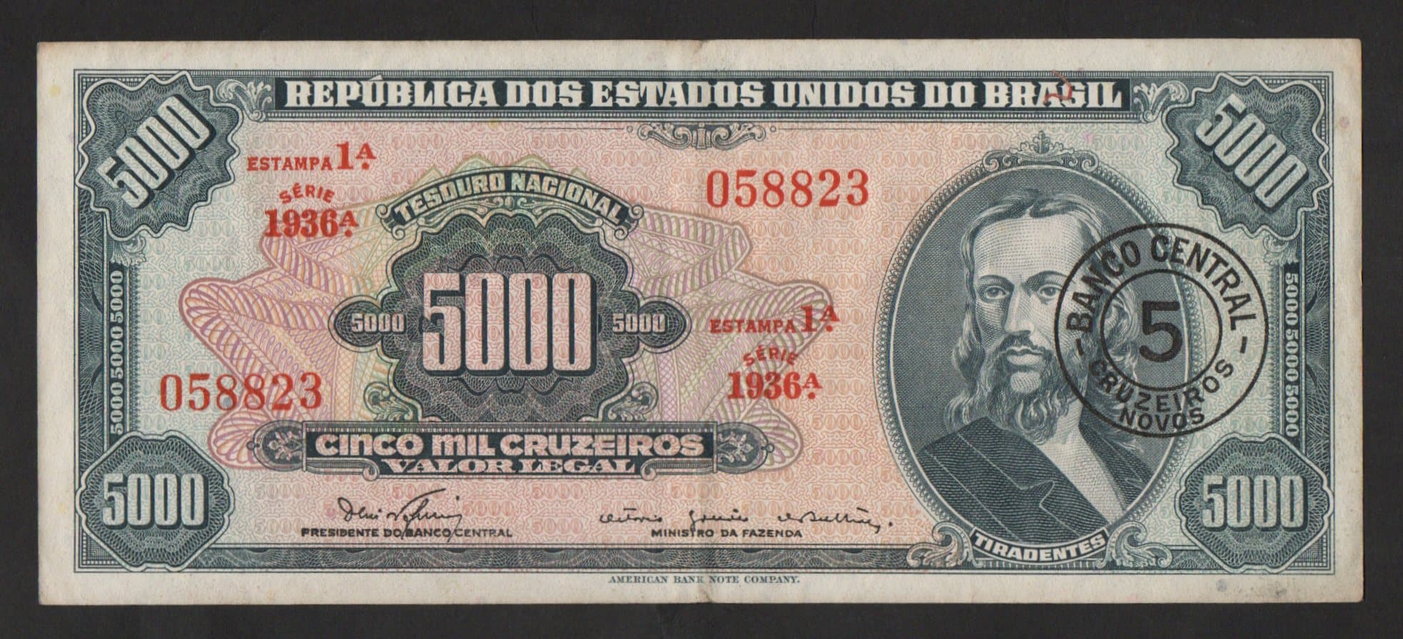 C123 - 5 CRUZEIROS NOVOS - 1967