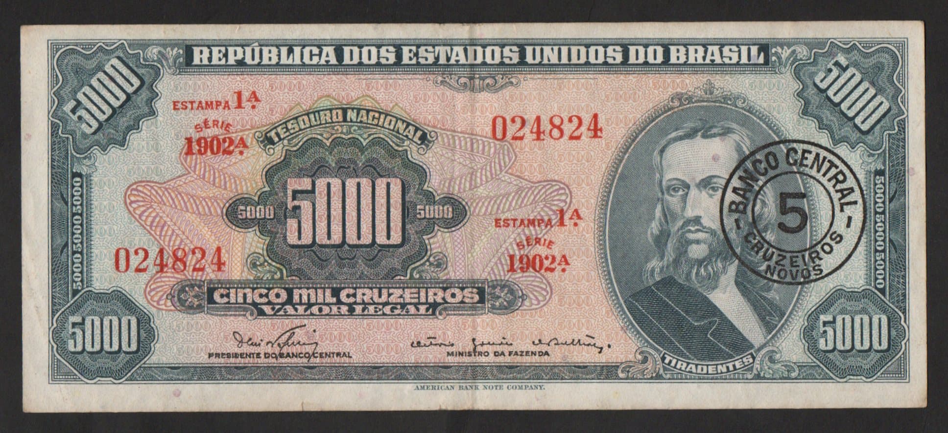 C123 - 5 CRUZEIROS NOVOS - 1967