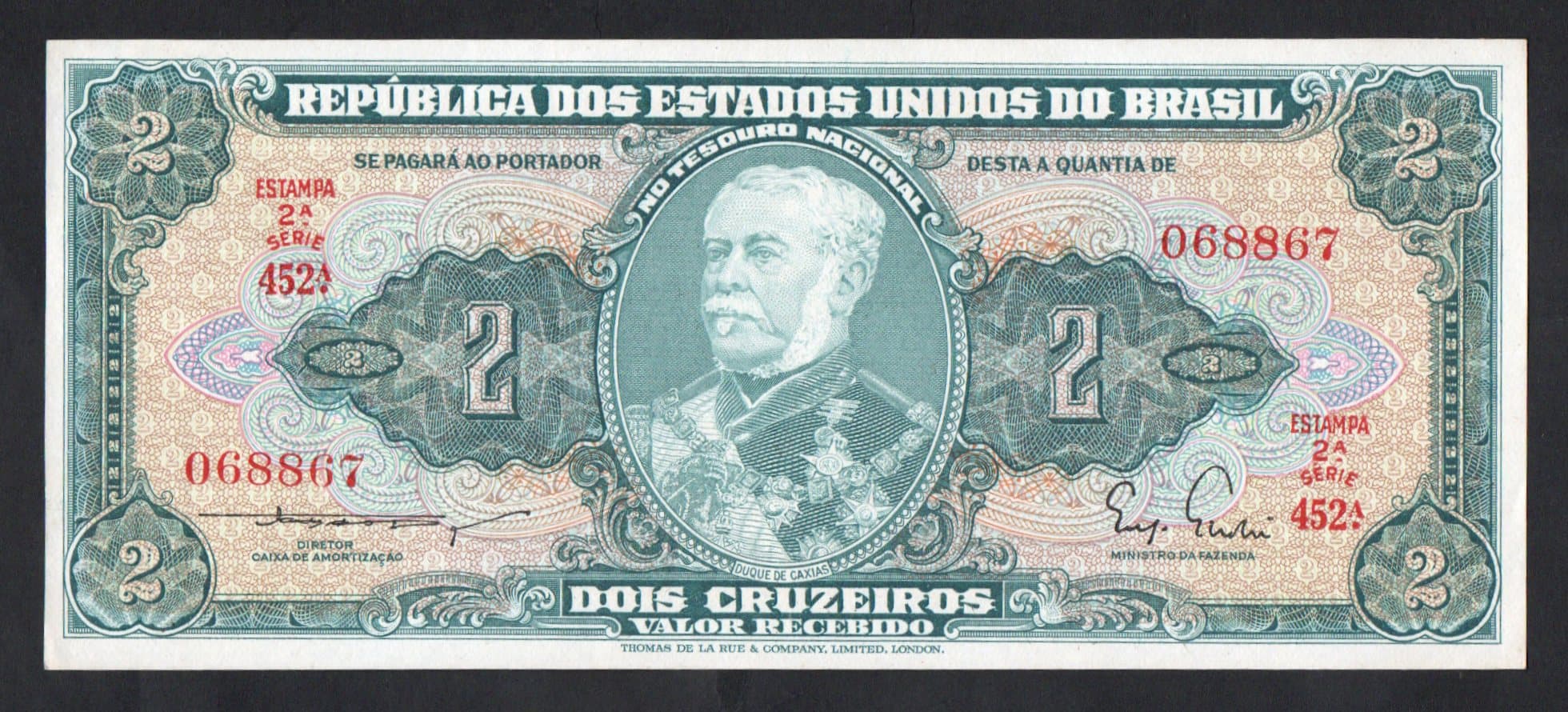 C062 - 2 CRUZEIROS - 1956