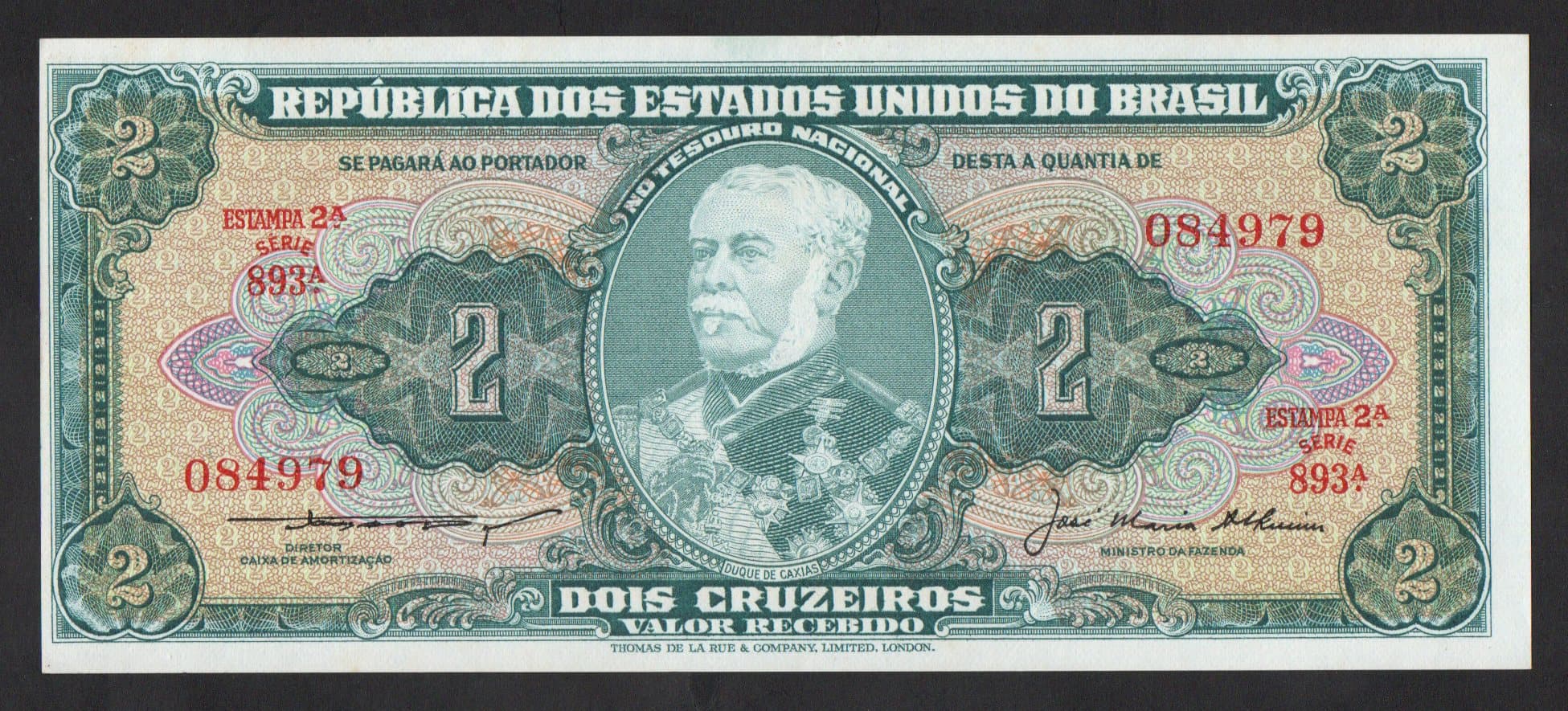 C063 - 2 CRUZEIROS - 1956